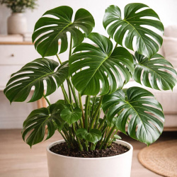 Monstera Deliciosa Indoor Plant Air Purifying & Easy Care