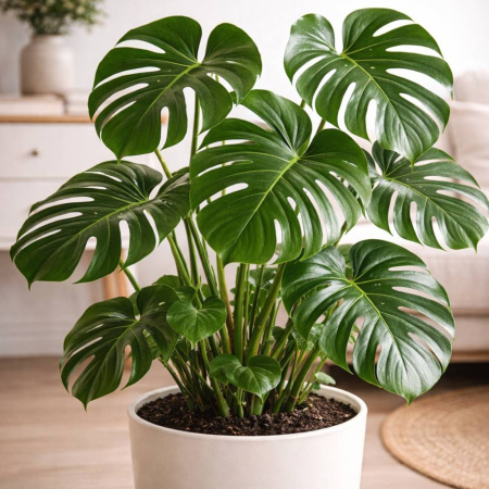 Monstera Deliciosa Indoor Plant – Air Purifying & Easy Care